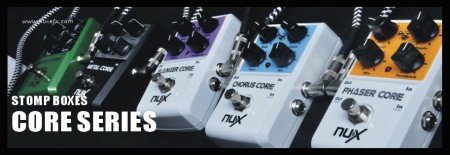 Stompboxes digitales Serie CORE